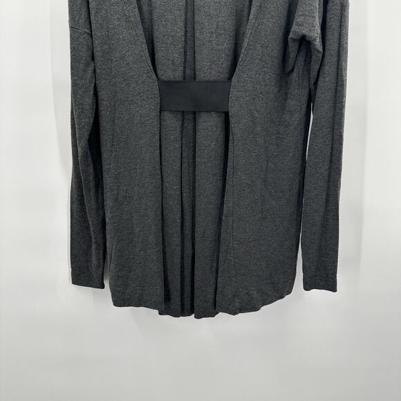 Cabi Sway Sweatshirt 3670 Womens Medium Gray Long Lagenlook Boxy Stretch - Picture 5 of 11